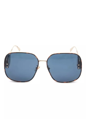 Christian Dior Pre-Owned 2020s Boby S1U geometric sunglasses - Gold