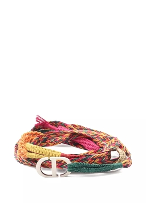 Christian Dior Pre-Owned 2020s linen belt - Yellow