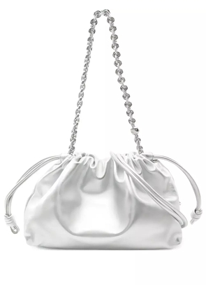 Loewe Pre-Owned 2020s medium Flamenco Perth shoulder bag - Silver