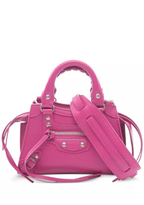 Balenciaga Pre-Owned 2005-2025 Nano Grained Calfskin Neo Classic City satchel - Pink