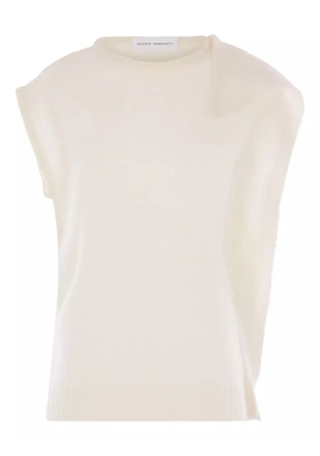 Niccolò Pasqualetti asymmetric draped jumper - Neutrals