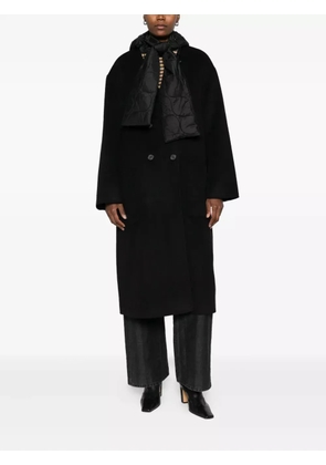 VICOLO layered coat - Black