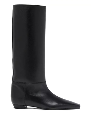 Proenza Schouler Trap leather knee-high boots - Black