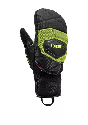 LEKI logo-print gloves - Black