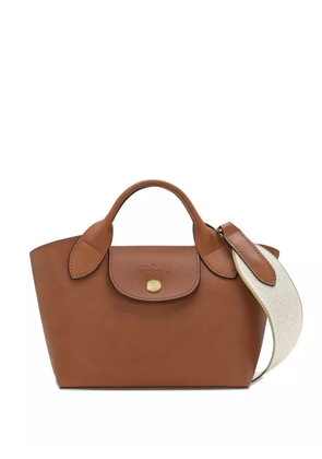 Longchamp Épure leather mini bag - Brown