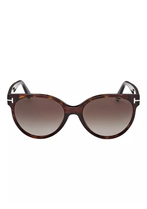TOM FORD Eyewear round-frame sunglasses - Brown