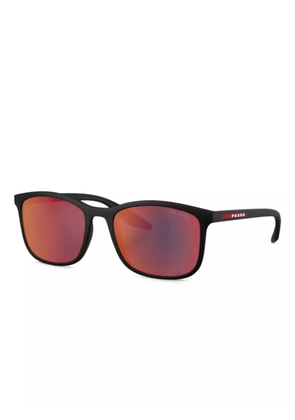 Prada Linea Rossa square-frame sunglasses - Black