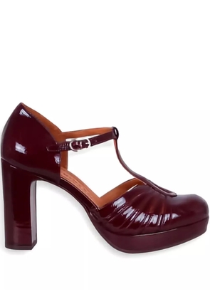 Chie Mihara 85mm Yaisu T-strap platform pumps - Red