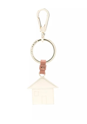 Coccinelle house-charm keyring - Silver