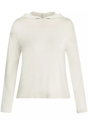 Vince knitted hoodie - Neutrals