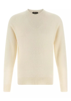 TOM FORD crew-neck cashmere sweater - Neutrals