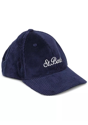 MC2 Saint Barth corduroy baseball cap - Blue