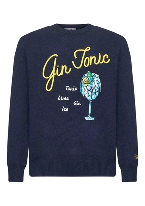 MC2 Saint Barth graphic-print sweater - Blue