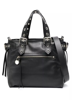 RED(V) Bikered leather tote bag - Black