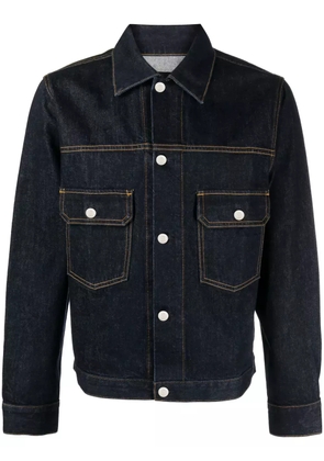 Helmut Lang button-up denim jacket - Blue