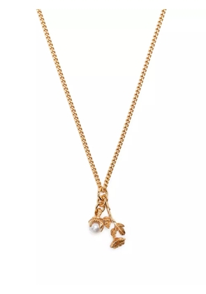 Emanuele Bicocchi statement-pendant polished-finish necklace - Gold