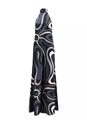 PUCCI print sleeveless jumpsuit - Blue