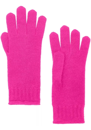 Chinti & Parker knitted gloves - Pink