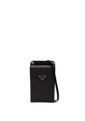 Prada Pre-Owned leather crossbody bag - Black