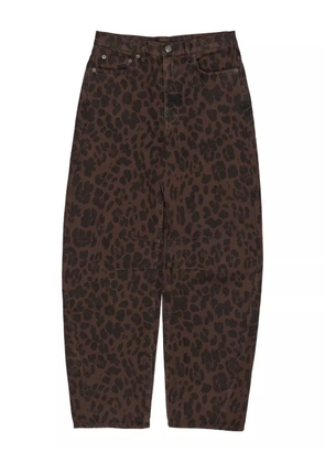 Bimba y Lola leopard-print trousers - Brown