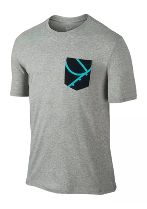 Nike patch-pocket T-shirt - Grey