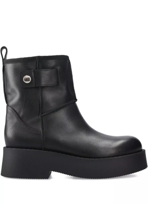 Premiata leather ankle boots - Black