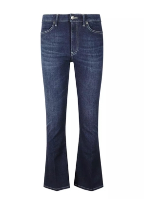 DONDUP logo-patch jeans - Blue