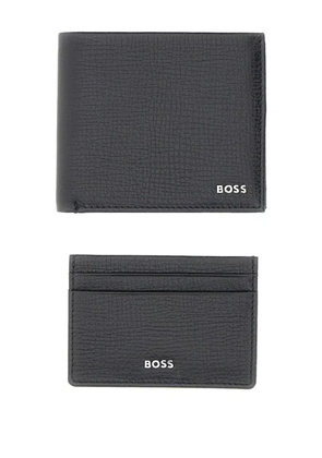 BOSS leather wallet - Black