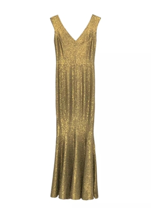 Norma Kamali Grace maxi dress - Gold