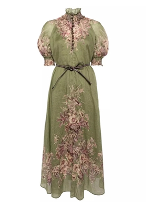 ZIMMERMANN Ottie Swing maxi dress - Green