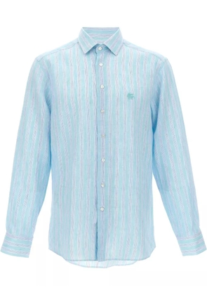 ETRO Linen shirt - Blue