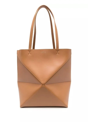 LOEWE medium Puzzle Fold tote bag - Brown