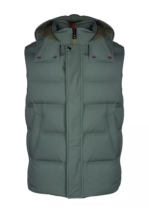 Kired hooded padded gilet - Green