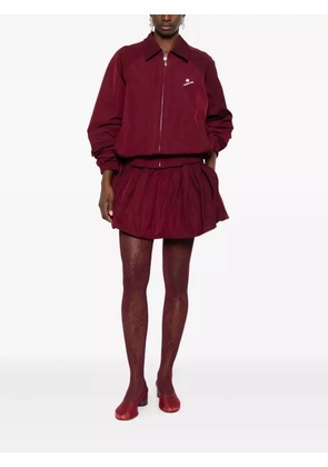 SHUSHU/TONG logo-detail track jacket - Red