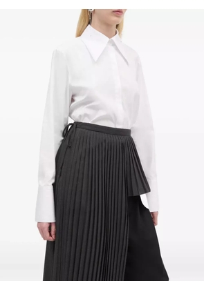 MARK KENLY DOMINO TAN cotton shirt - White