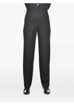 Gran Sasso elasticated-waist trousers - Black