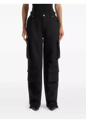 Manière De Voir Emilie flap-pocket trousers - Black