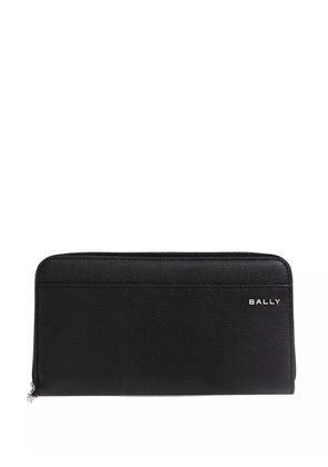 Bally zip leather wallet - Black