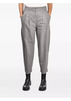 Gran Sasso pleated trousers - Grey
