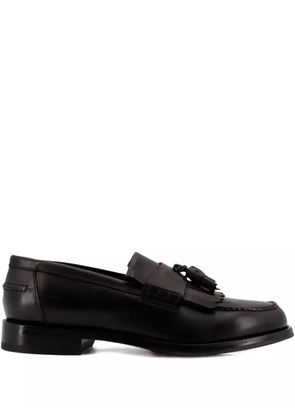 Doucal's tassel-detail loafers - Black