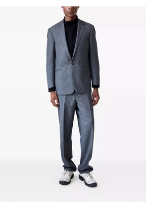 Carter Young Elias pinstripe blazer - Grey