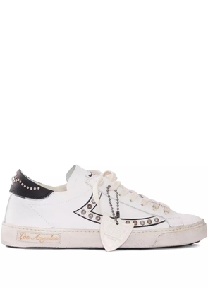 Htc Los Angeles studded sneakers - White