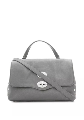 Zanellato Postina leather tote - Grey