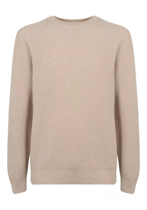 slowear crew-neck sweater - Neutrals