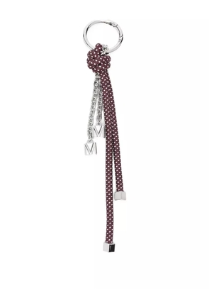 Michael Kors knot-detail keyring - Brown