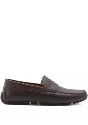 Bally Pilot leather loafers - Brown