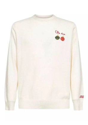MC2 Saint Barth embroidered-details crew-neck sweater - Neutrals