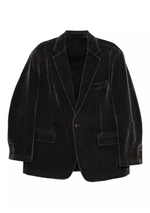 CROQUIS single-breasted blazer - Black