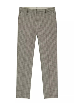 BOSS Peter checked-pattern trousers - Neutrals