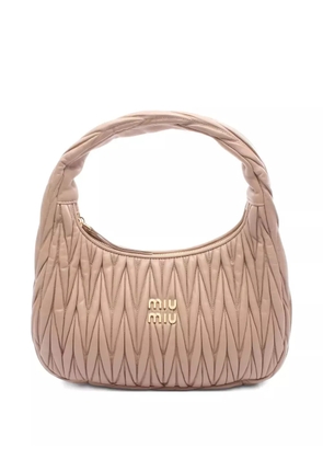 Miu Miu Pre-Owned matelassé Mew Wonder Handbag - Pink